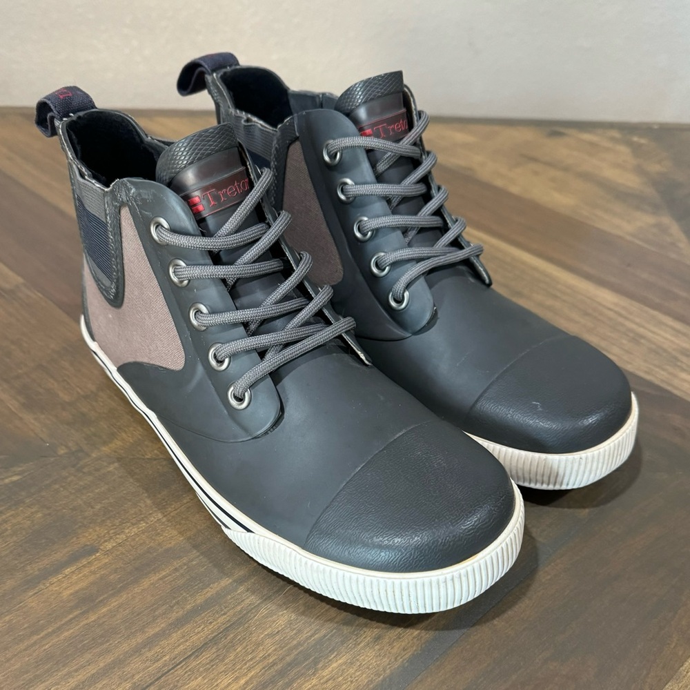 Tretorn Gunnar Rain Boot Gray Size 38